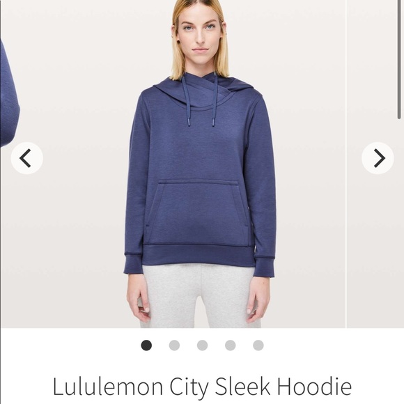 city sleek hoodie lululemon